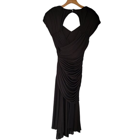 Vintage 80s Variations Dress Party Formal Evening Wear Costume Fancy Sz 12 - Picture 1 of 16